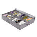 Under-Bed Shoe Storage Organizer | Fits 12 Pairs