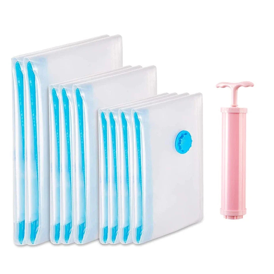 Vacuum Storage Bags | Space Saver for Clothes, Pillows & Bedding