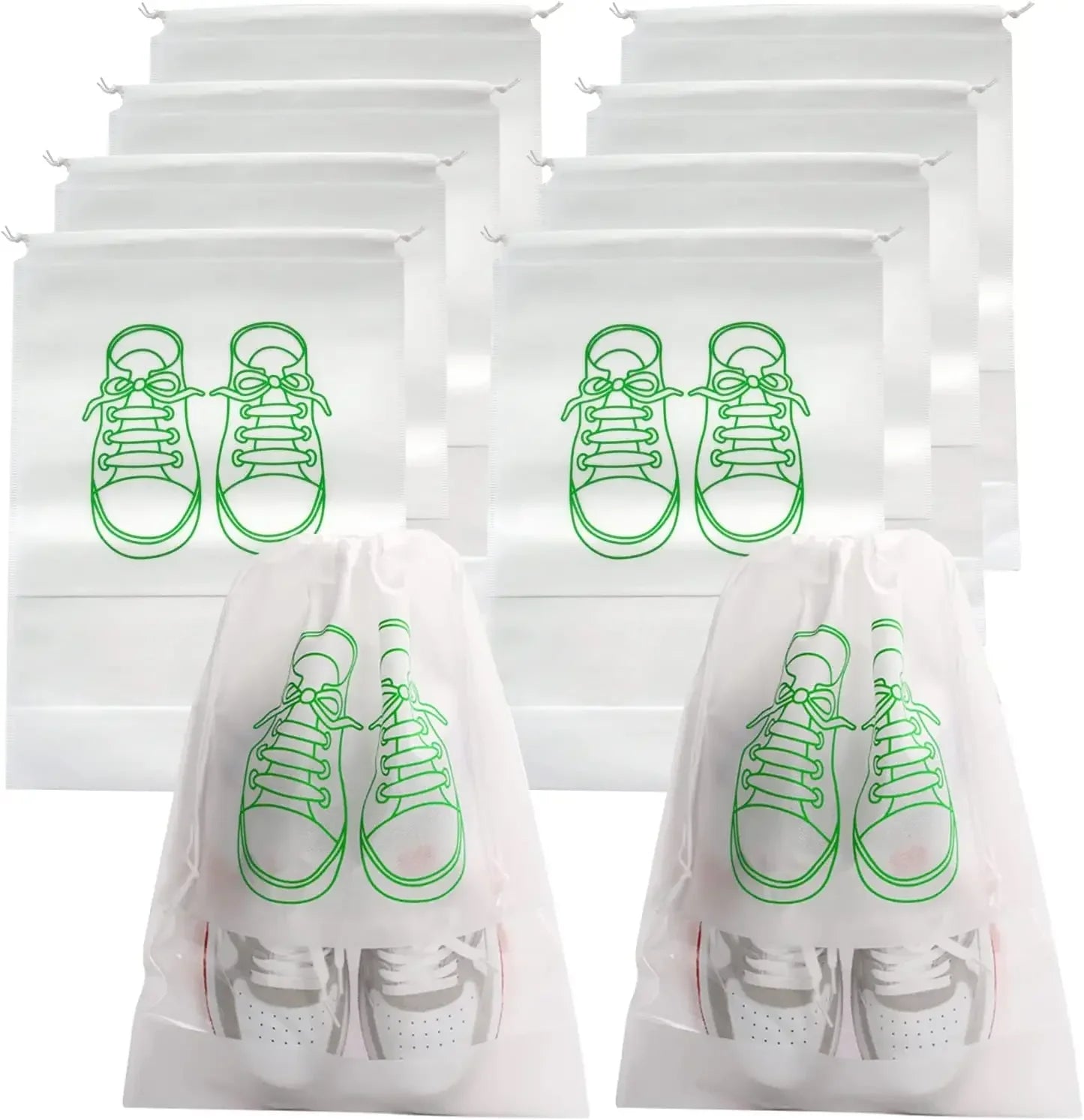5/10PCS Shoes Storage Organizer Bags Non-Woven Shoe Dust Bags