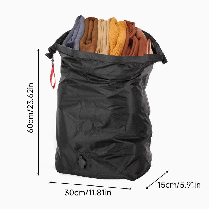 Waterproof Vacuum Compression Travel Bag | Large Capacity Packing Organizer