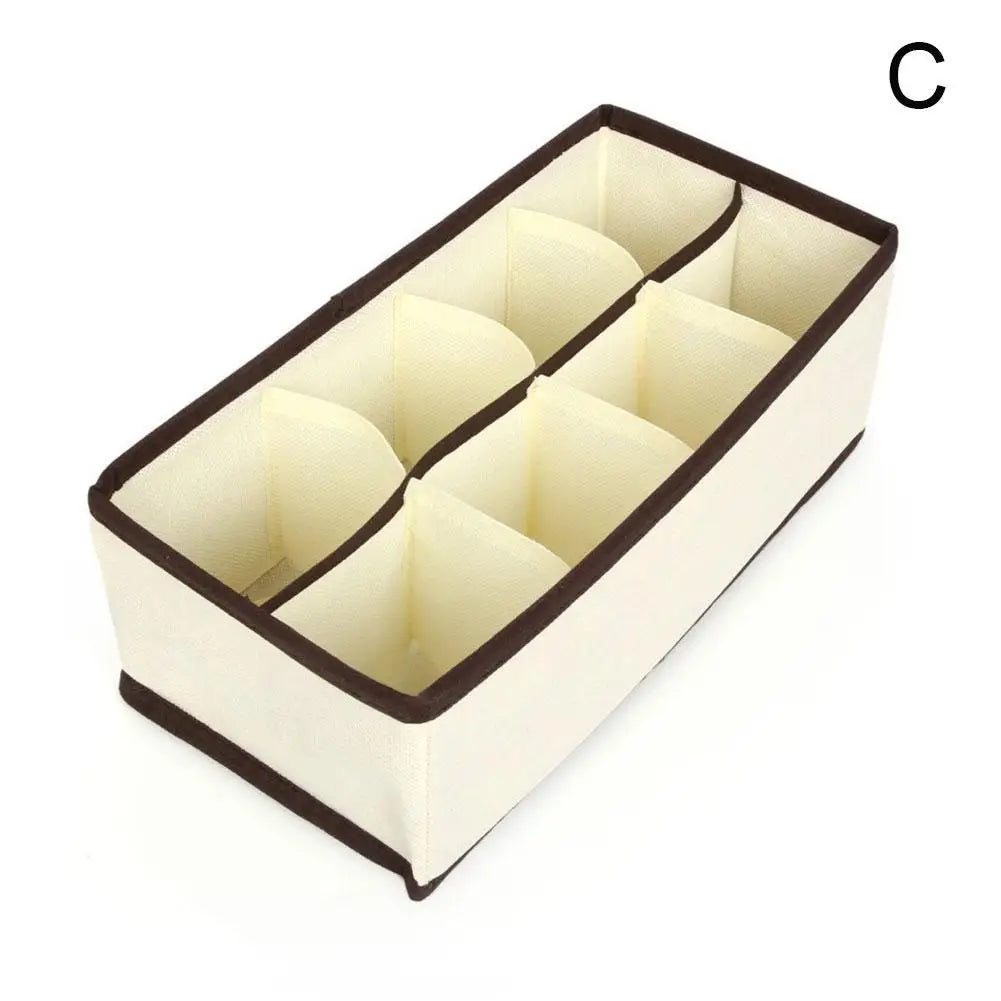 Fabric Drawer Dividers for Socks, Underwear & Bras | 6/7/8/24 Grids