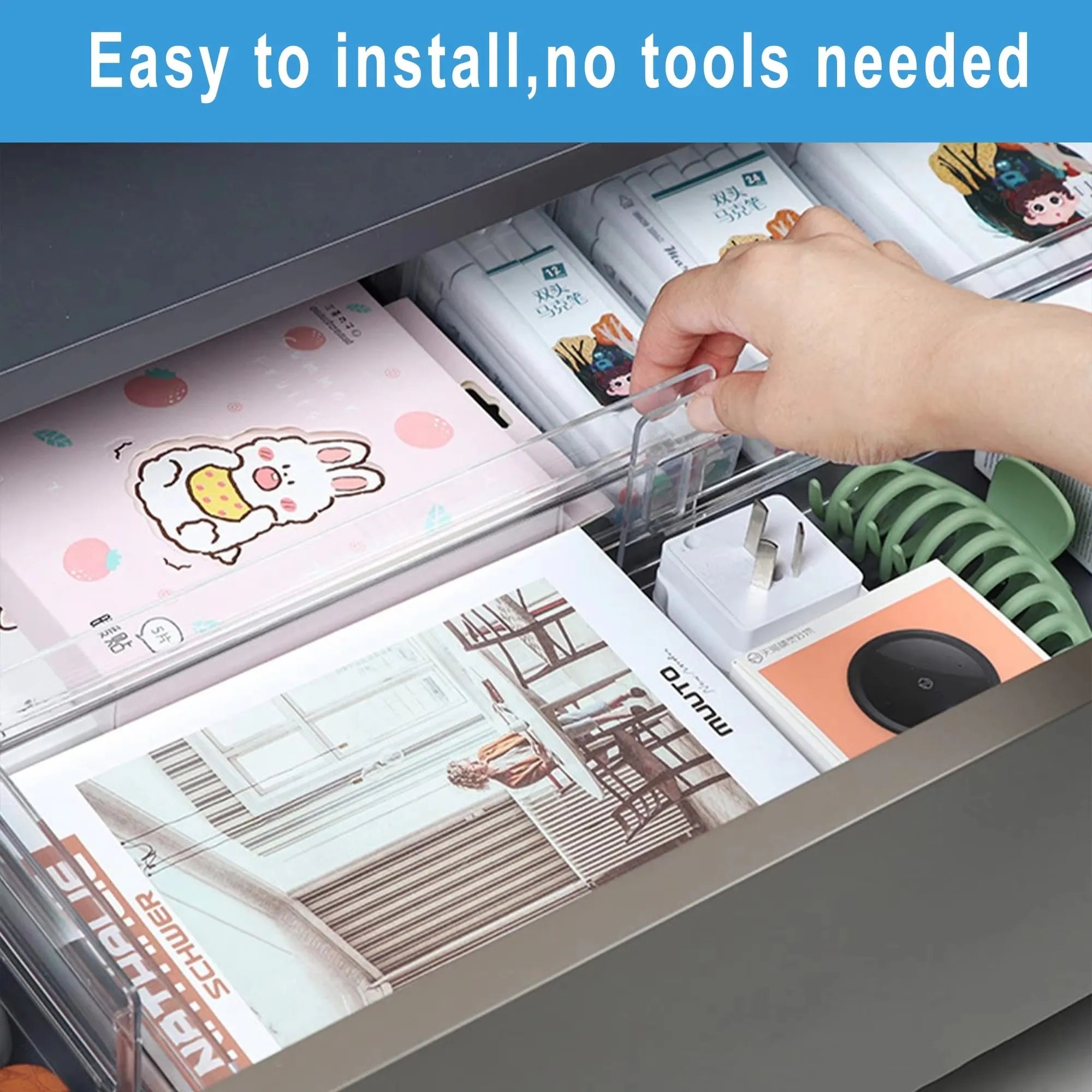 Expandable Drawer Dividers Organizers | 1/2/4/6/8 Pack