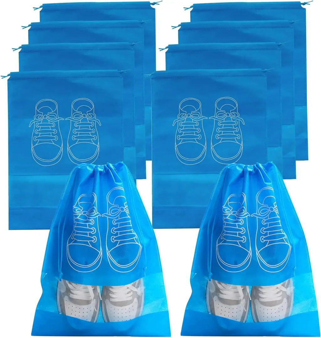 5/10PCS Shoes Storage Organizer Bags Non-Woven Shoe Dust Bags