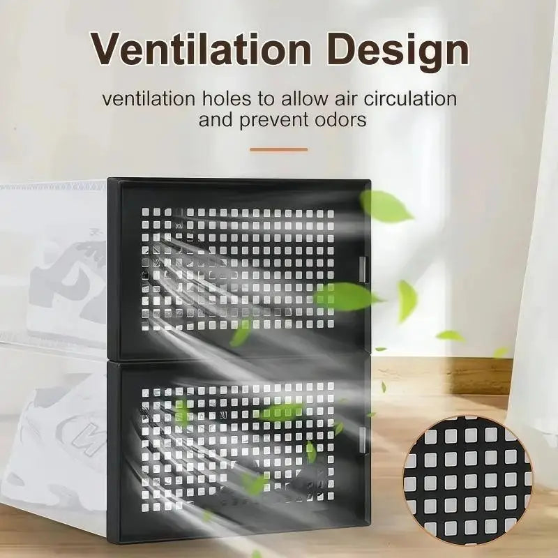 Dust-Proof Design To Keep Shoes Visible & Protected