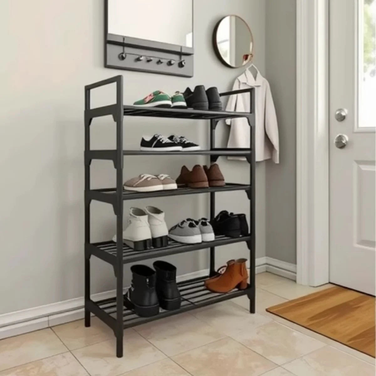 Multi-Layer Indoor Shoe Rack | Entryway & Dorm Storage