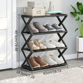 Shoe Rack Saves Family Space