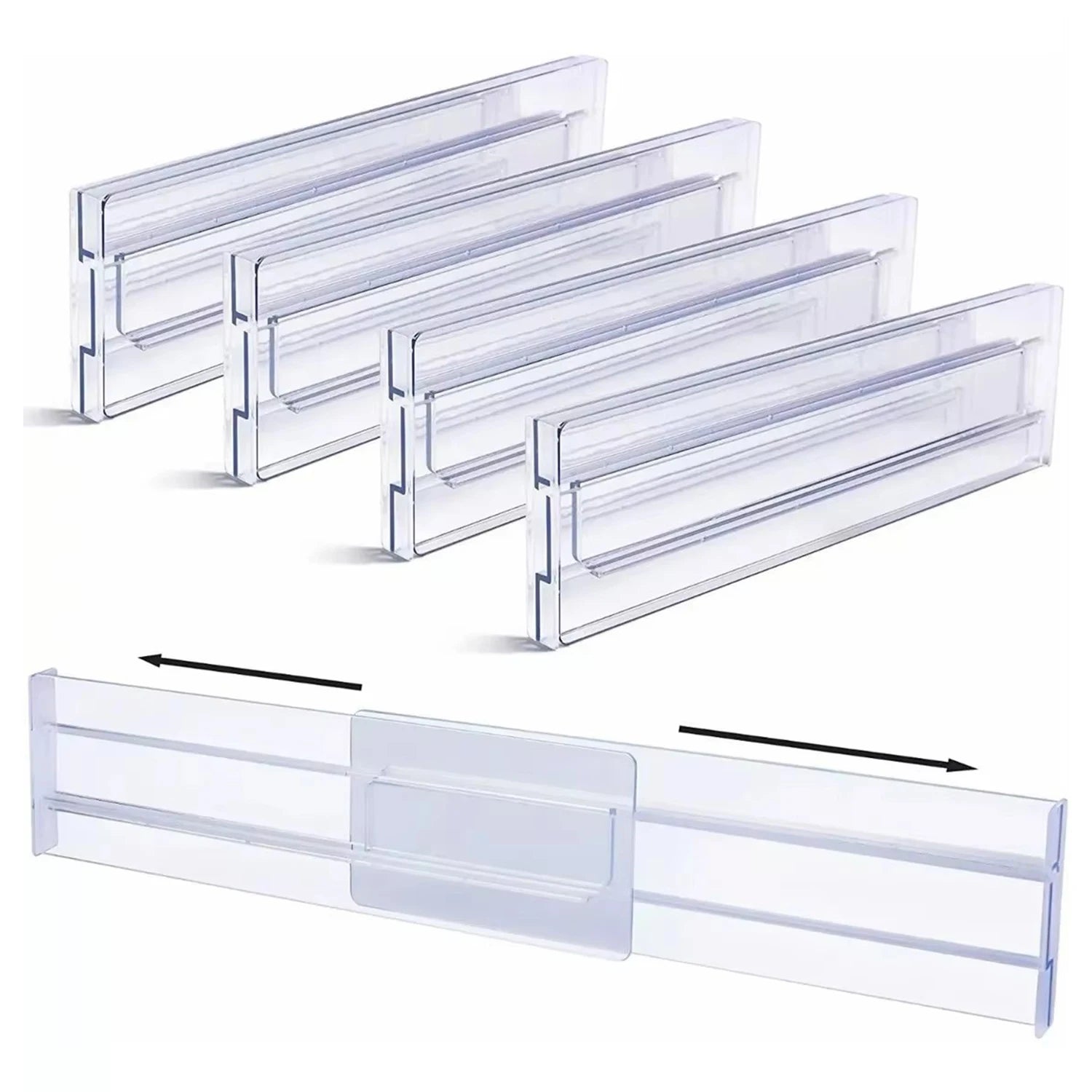 Expandable Drawer Dividers Organizers | 1/2/4/6/8 Pack