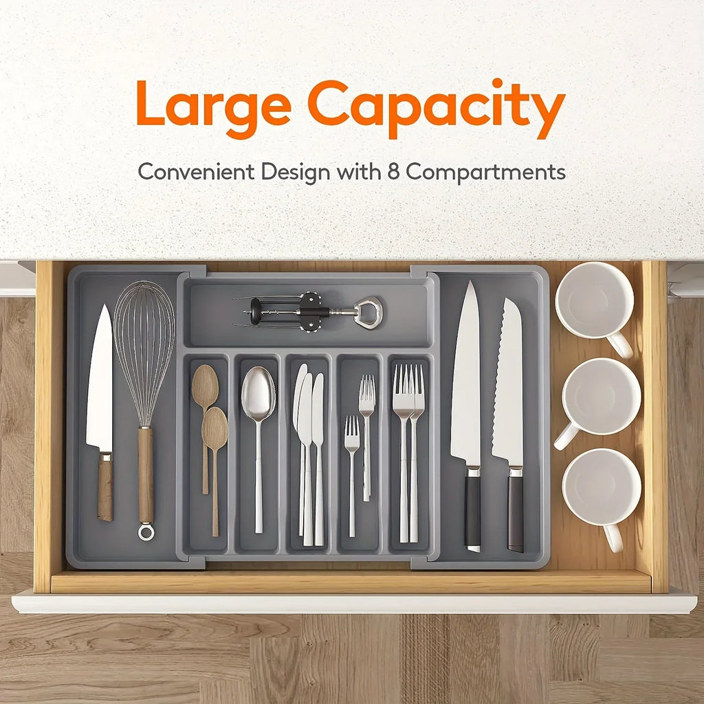 Expandable Kitchen Drawer Organizer